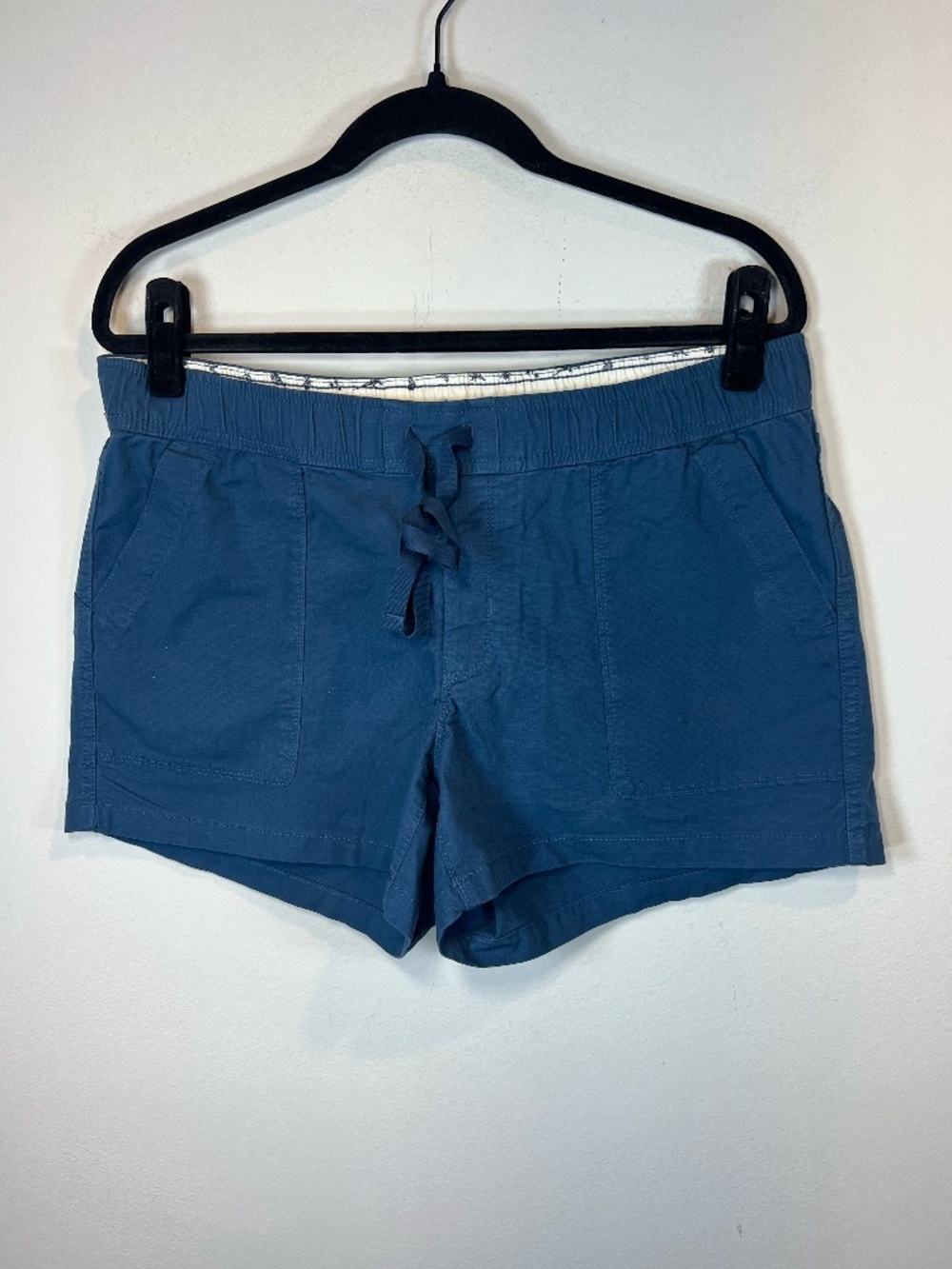 The North Face Ridgeside Pull On Shorts Teal Pockets Ripstop Outdoor Trail Large